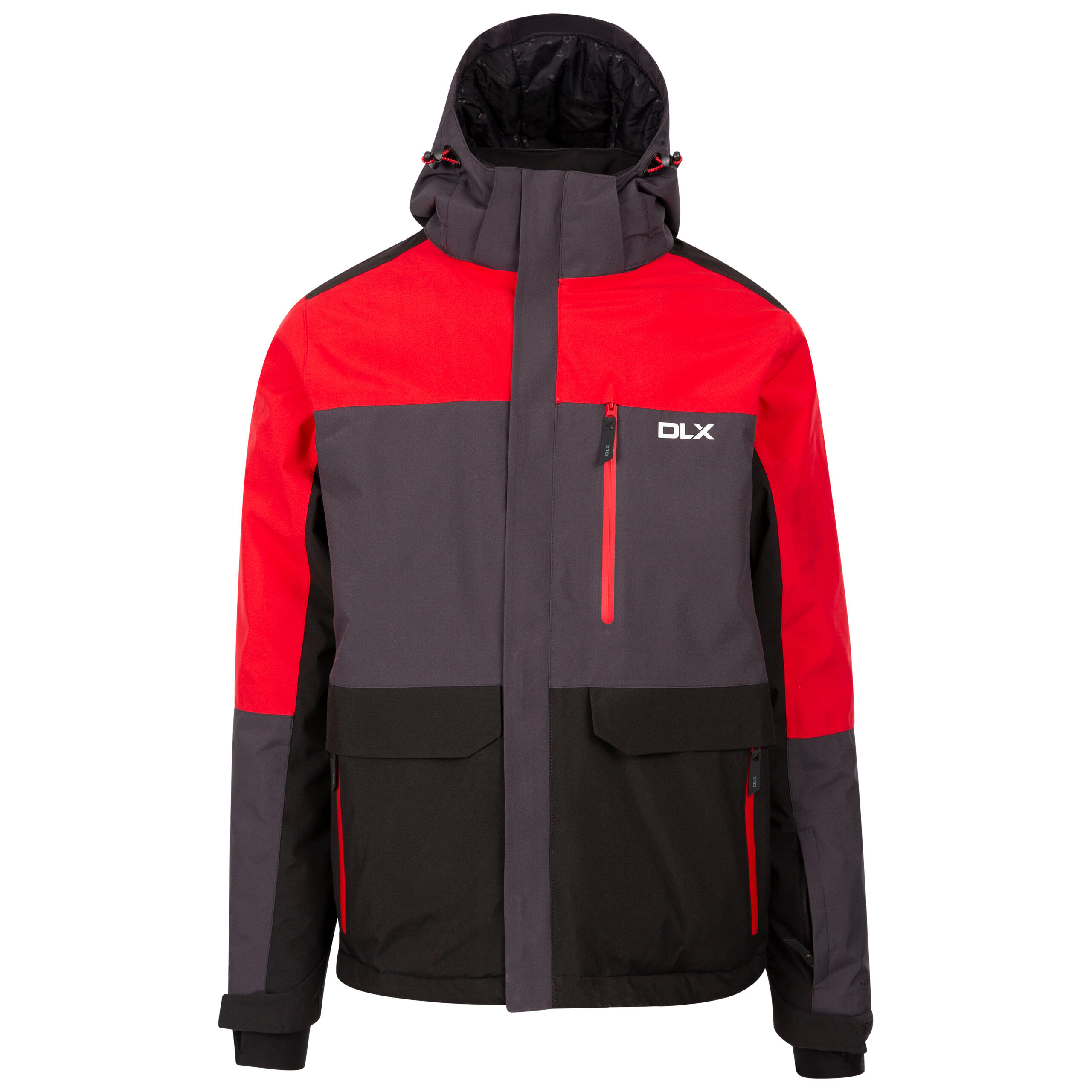 DLX Mens Ski Jacket Down Filled Hooded Richardson