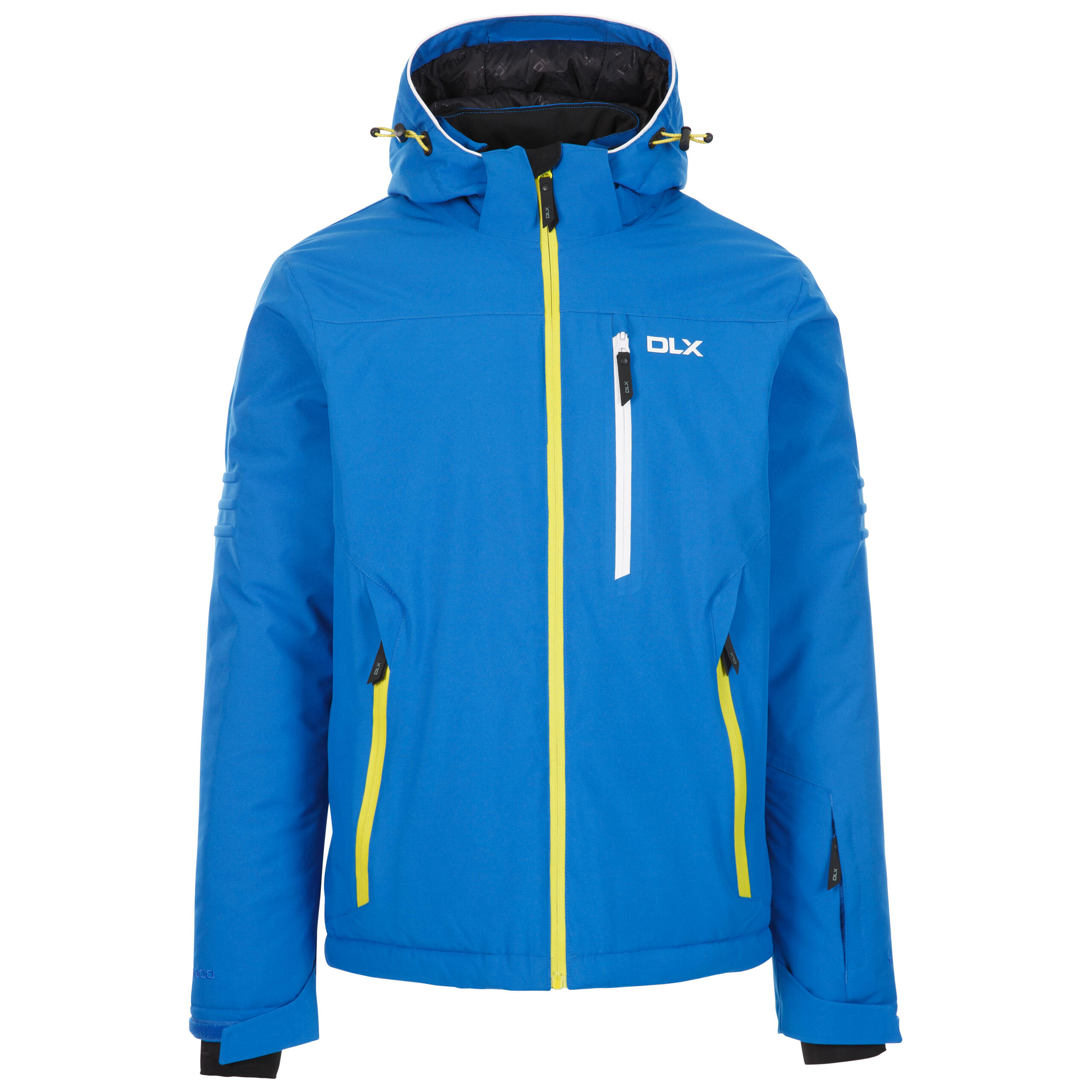 DLX Mens Ski Jacket Slim Fit Down Touch Filling Removable Hood Franklin