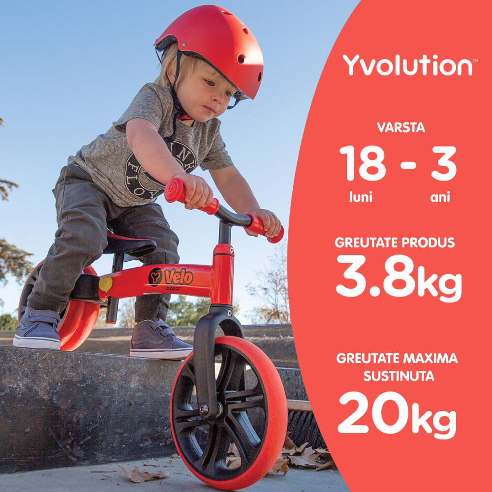 Bicicleta echilibru Yvolution Y Velo Junior Red 6/7