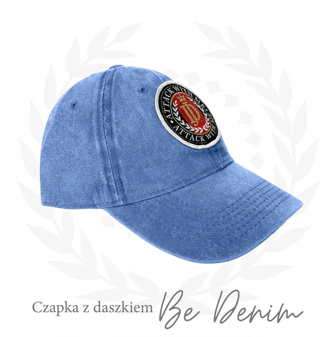Be Denim Gorra Ajustable Unisex Rojo Oscuro 2/5