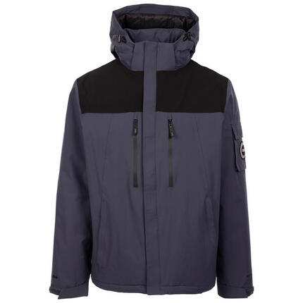 Dlx Jenkins Herren Steppjacke mit abnehmbarer Kapuze