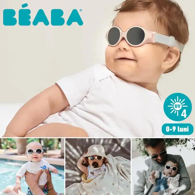 Ochelari de soare Beaba 0-9 luni Chalk Pink 5/5