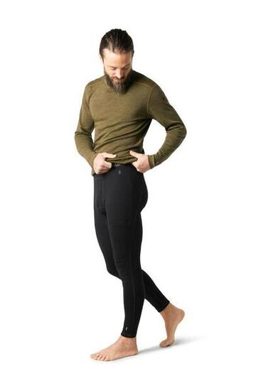 Leggings uomo Smartwool Classic Thermal Merino nero M