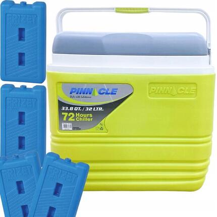 Zestaw lodówka turystyczna Pinnacle TPX7000 32L +4 wkłady chłodzące