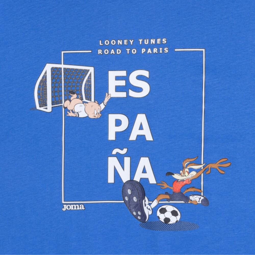 CAMISETA MANGA CORTA JOMA LOONEY TUNES ROYAL. 101739EK700A 2/2