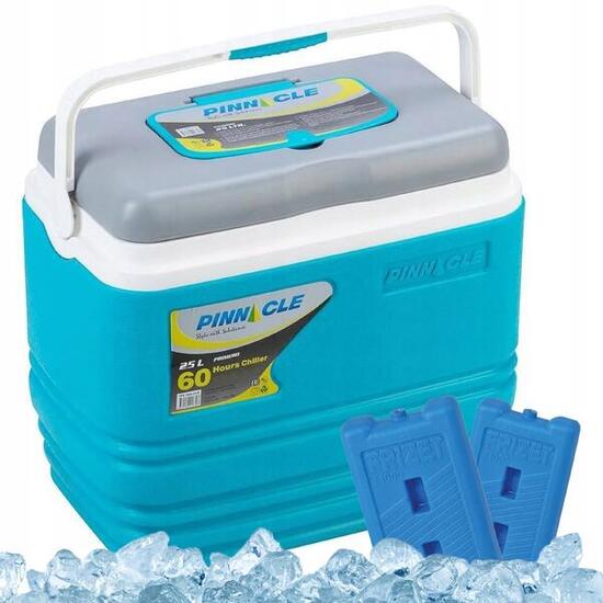 Zestaw lodówka turystyczna Pinnacle TPX7006 25L + 2 wkłady 1 l