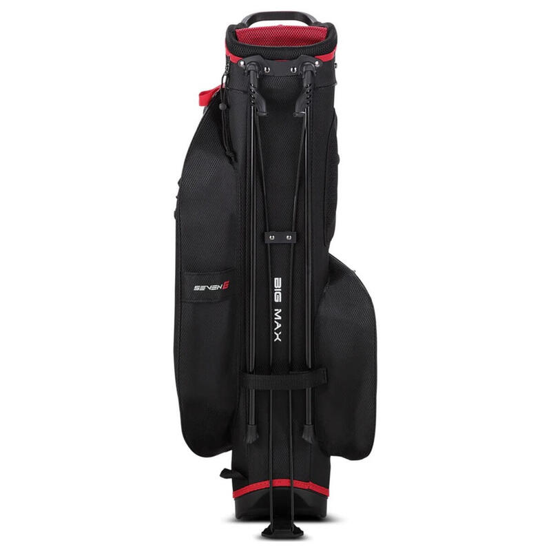 Big Max Heaven Seven G Zwart/Rood Standbag