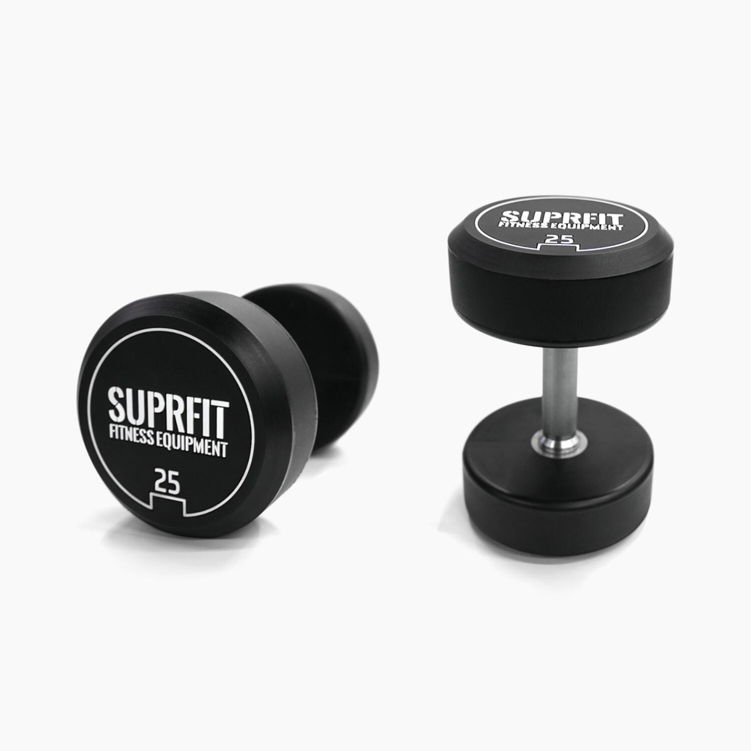 Suprfit - Suprfit Cpu Dumbbell (paire) - Haltère - Blanc|noir - Decathlon