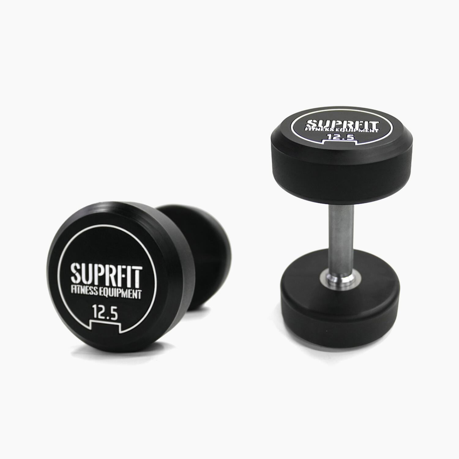 Suprfit - Suprfit Cpu Dumbbell (paire) - Haltère - Blanc|noir - Decathlon