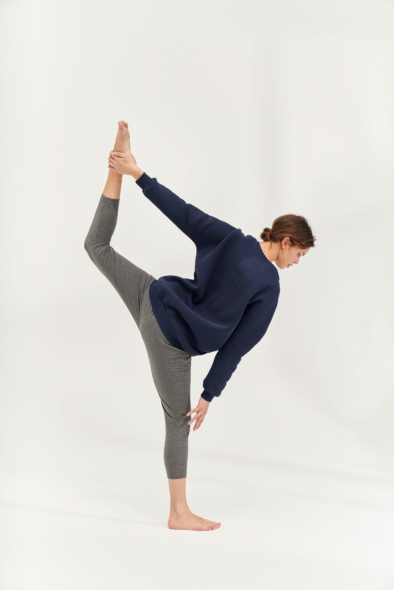 Spodnie do jogi Moonholi Cosmic Cropped Track Pants z obniżonym krokiem 2/4