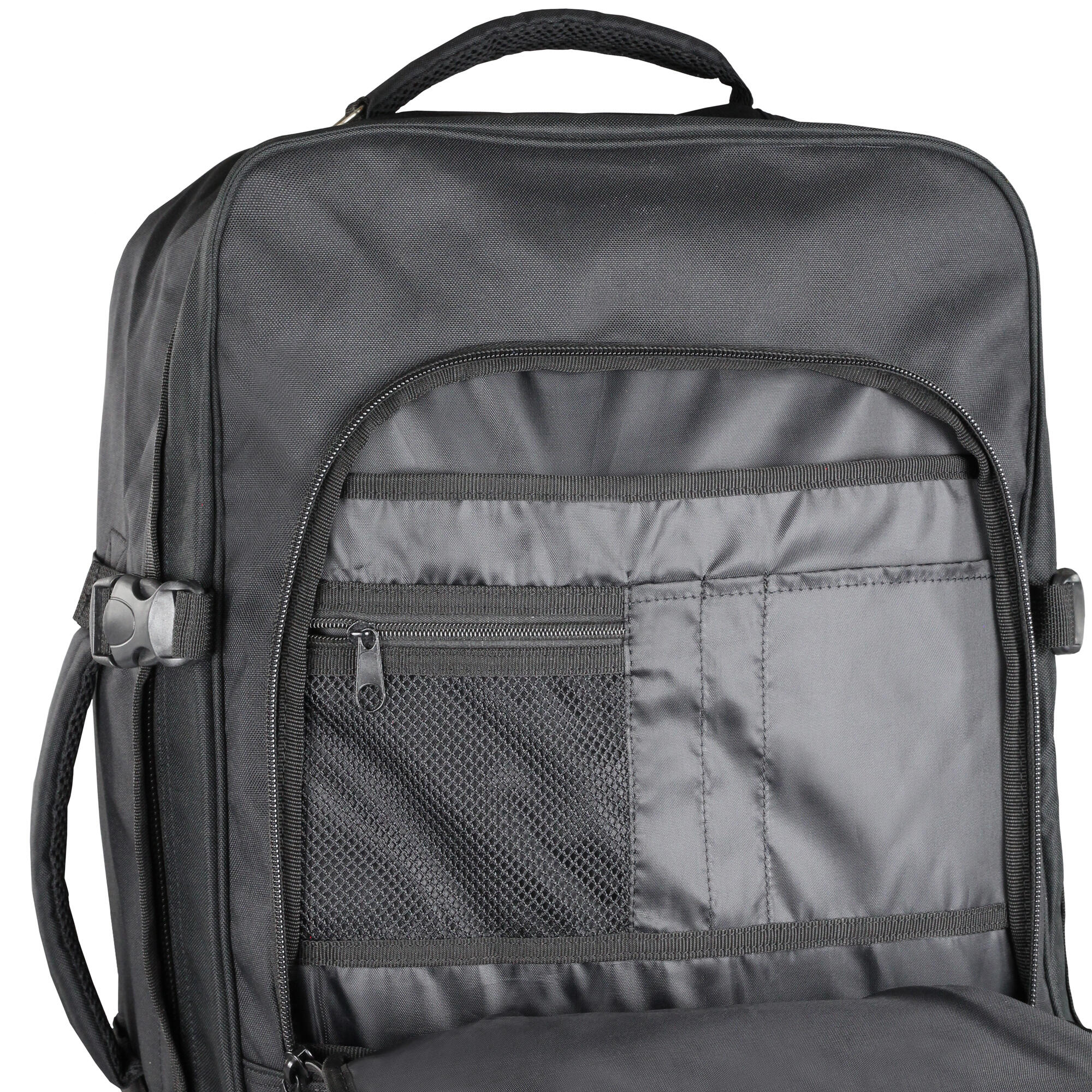 EverydaySafari Backpack Rucksack 55x40x20cm-Schwarz 3/6
