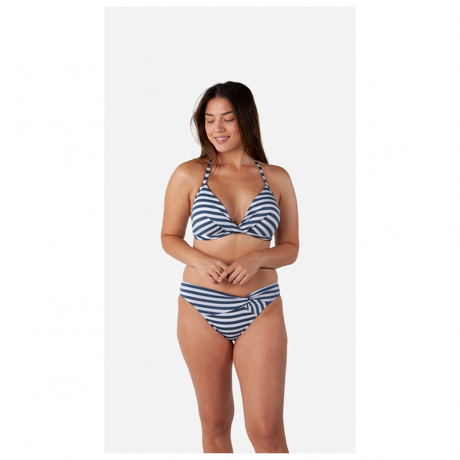 Bikini mujer Custe Halter azul claro 2/3