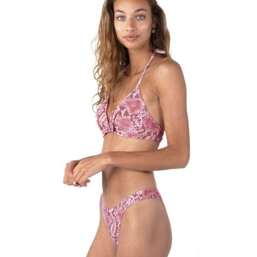 Bikini mujer Keona Halter rosa 2/3
