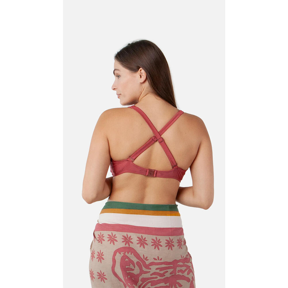 Bikini mujer Isla Cross Halter Full verde 3/3