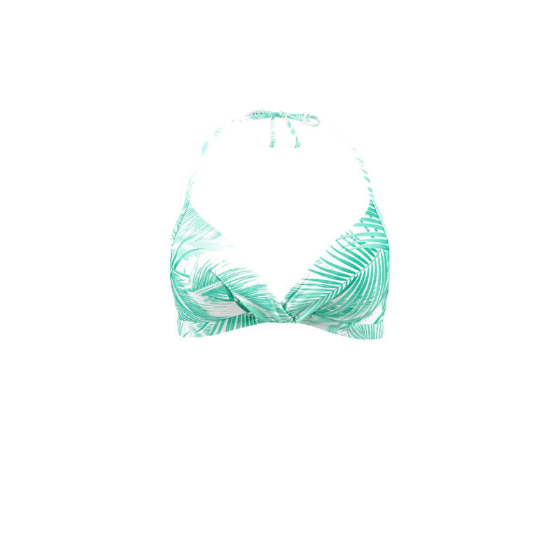 Bikini mujer Palmsy Halter verde