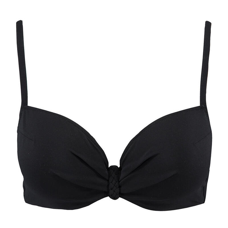 Bikini mujer Solid Wire Negro