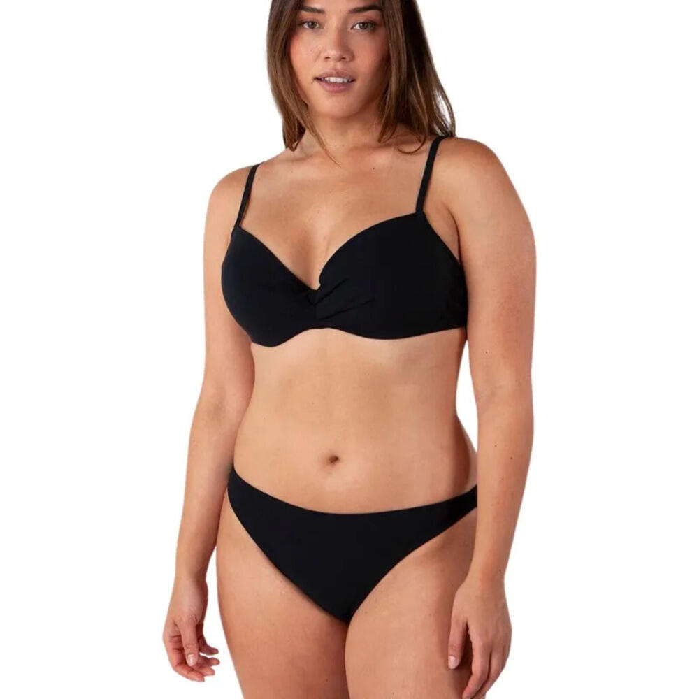 Bikini mujer Solid Wire Negro 2/3