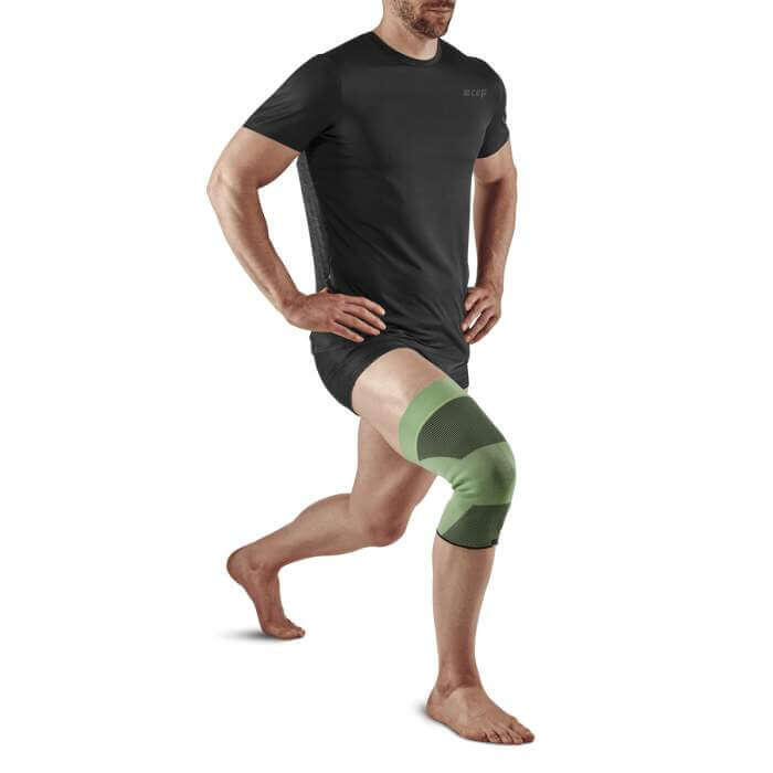 Opaska kompresyjna na staw kolanowy Mid Support Compression CEP unisex 3/5