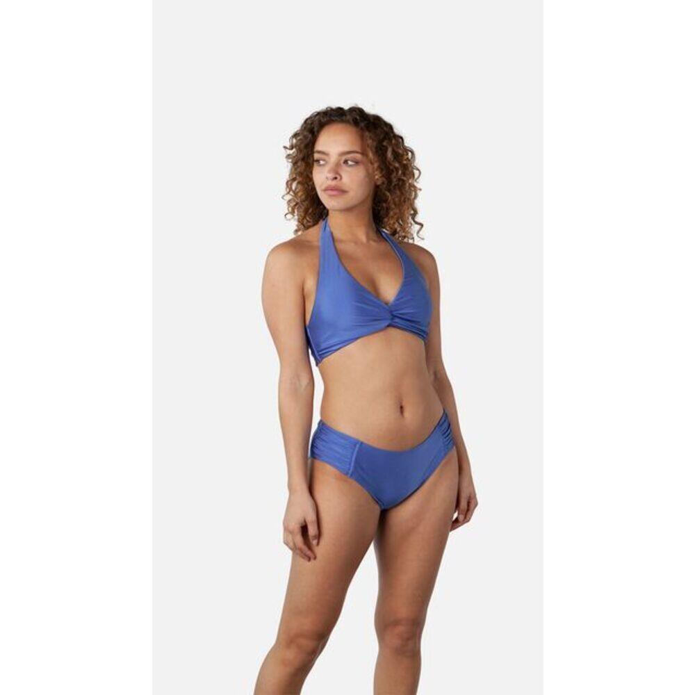 Bikini mujer Isla Cross Halter azul 2/3