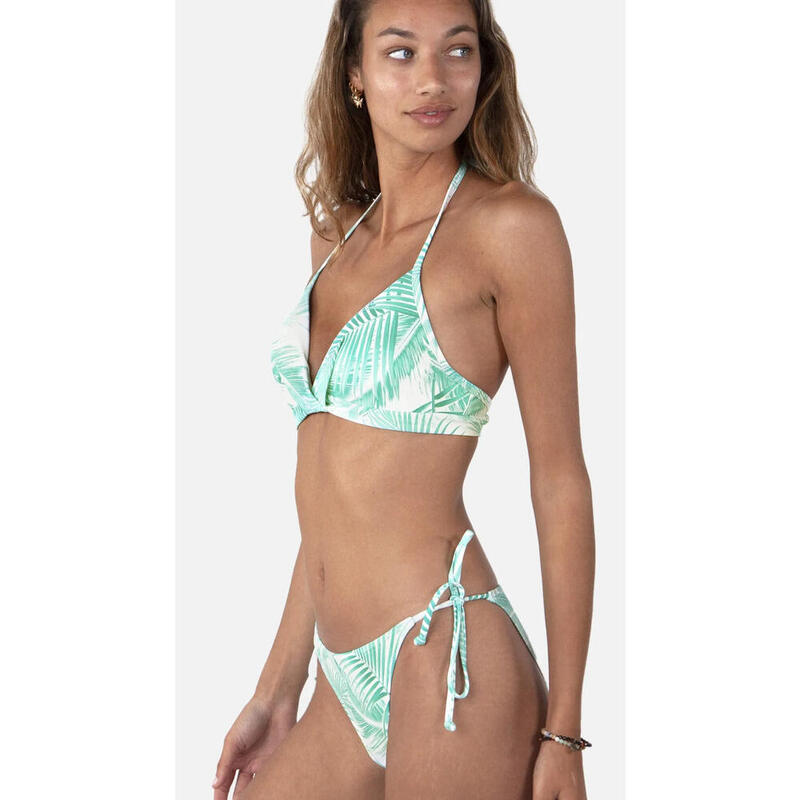 Bikini mujer Palmsy Halter verde