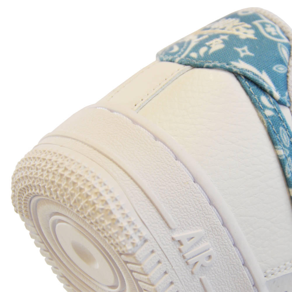 Nike Air Force 1 Low '07 Essential White Worn Blue Paisley (W) 6/7