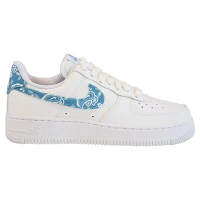 Schoenen - lifestyle - unisex - air force 1 07 essential - wit/worn blue
