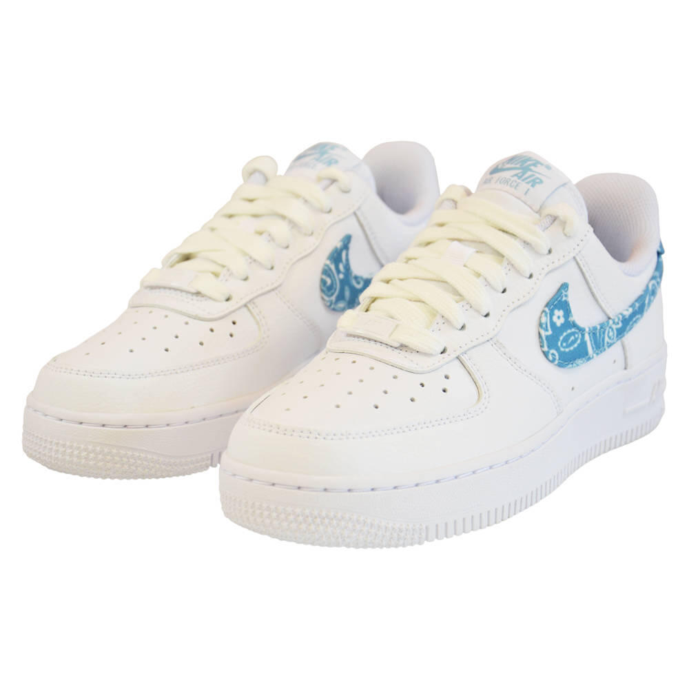 Nike Air Force 1 Low '07 Essential White Worn Blue Paisley (W) 3/7