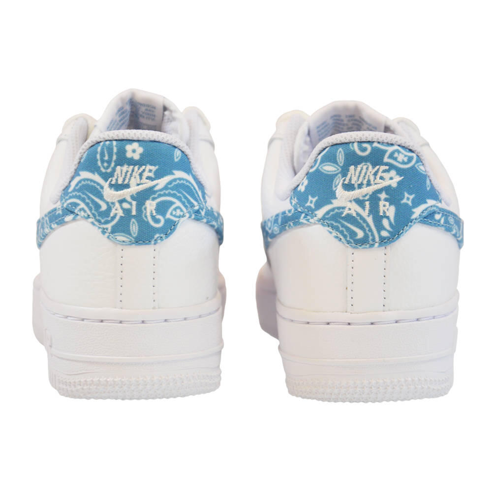 Nike Air Force 1 Low '07 Essential White Worn Blue Paisley (W) 4/7