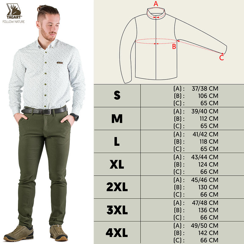 Cămașa pentru bushcraft Tagart ZEN regular cu uscare rapidă