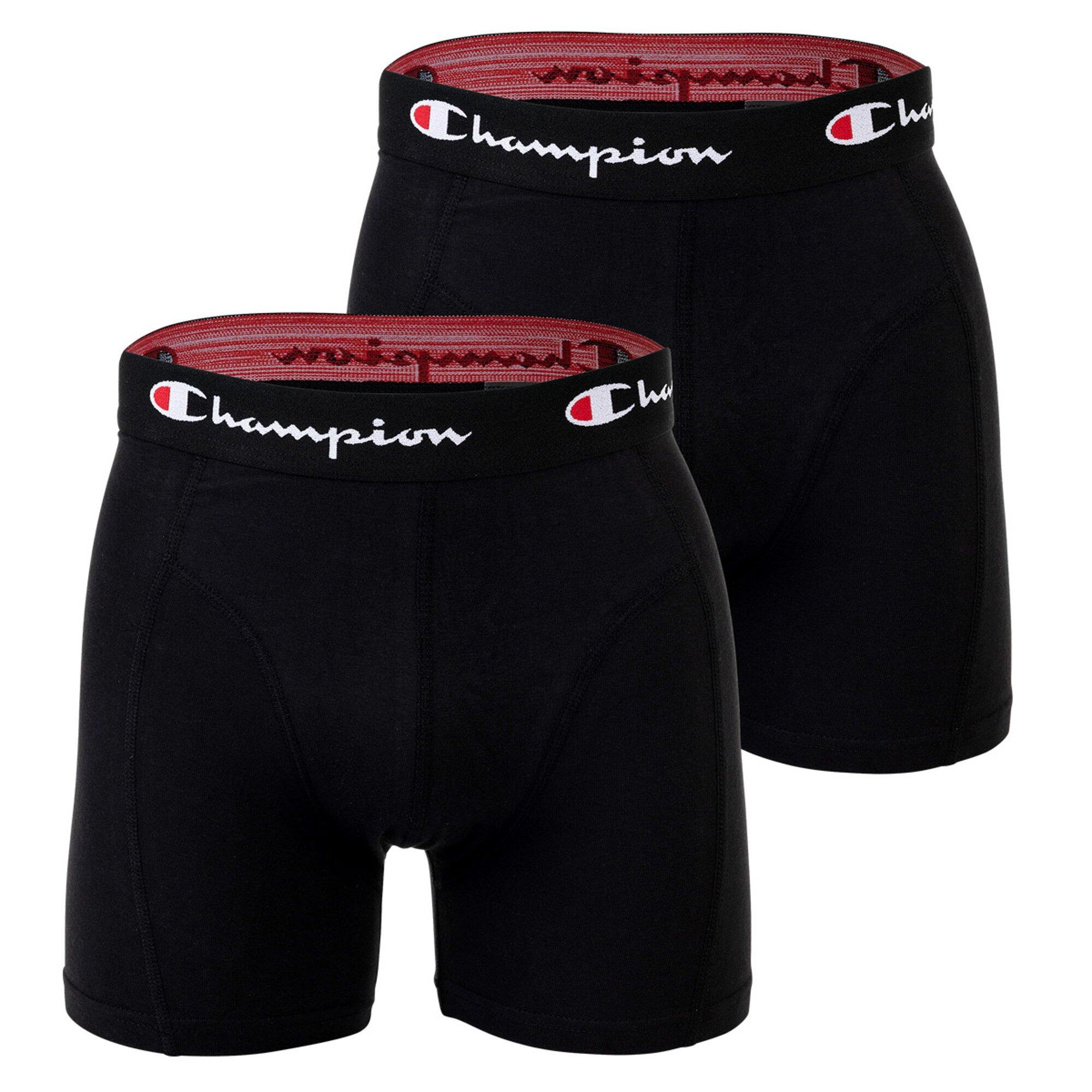 CHAMPION Boxershort Herren 2er Pack Stretch