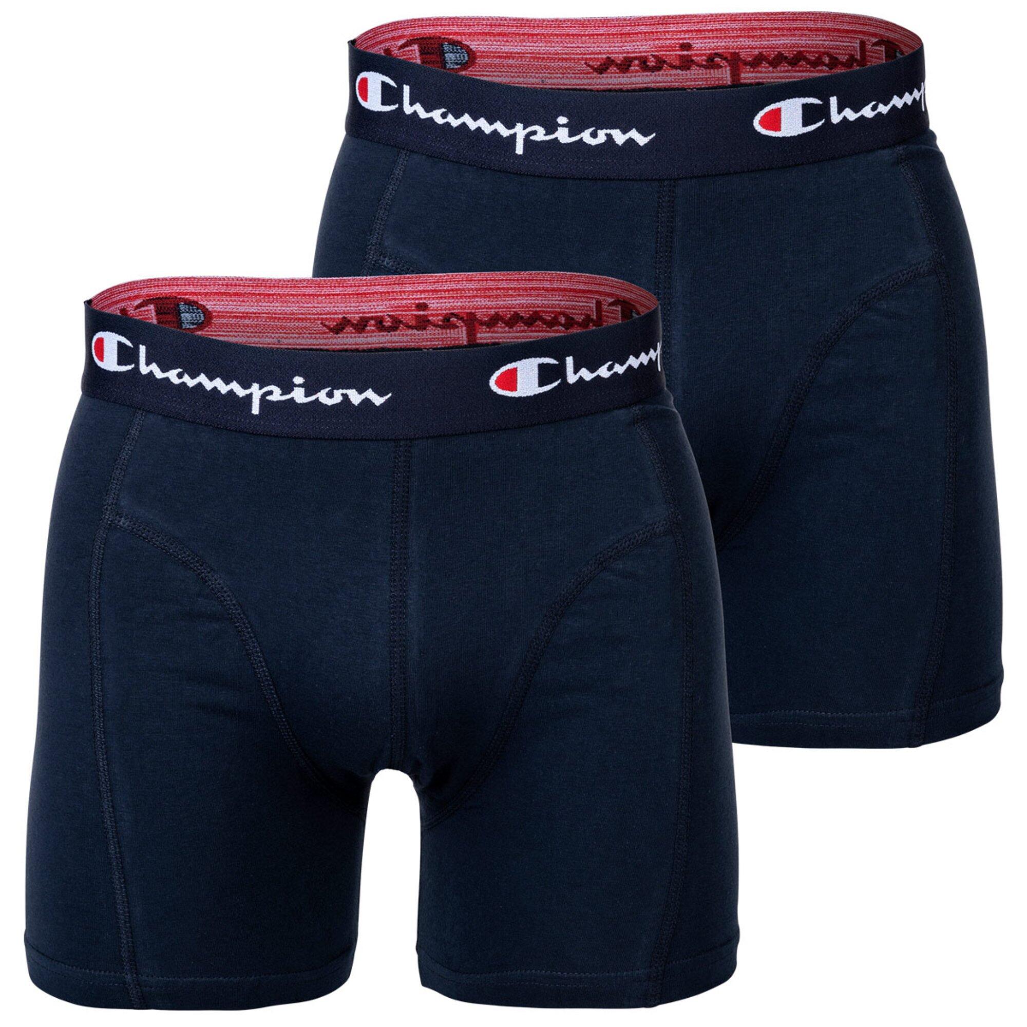 CHAMPION Boxershort Herren 2er Pack Stretch