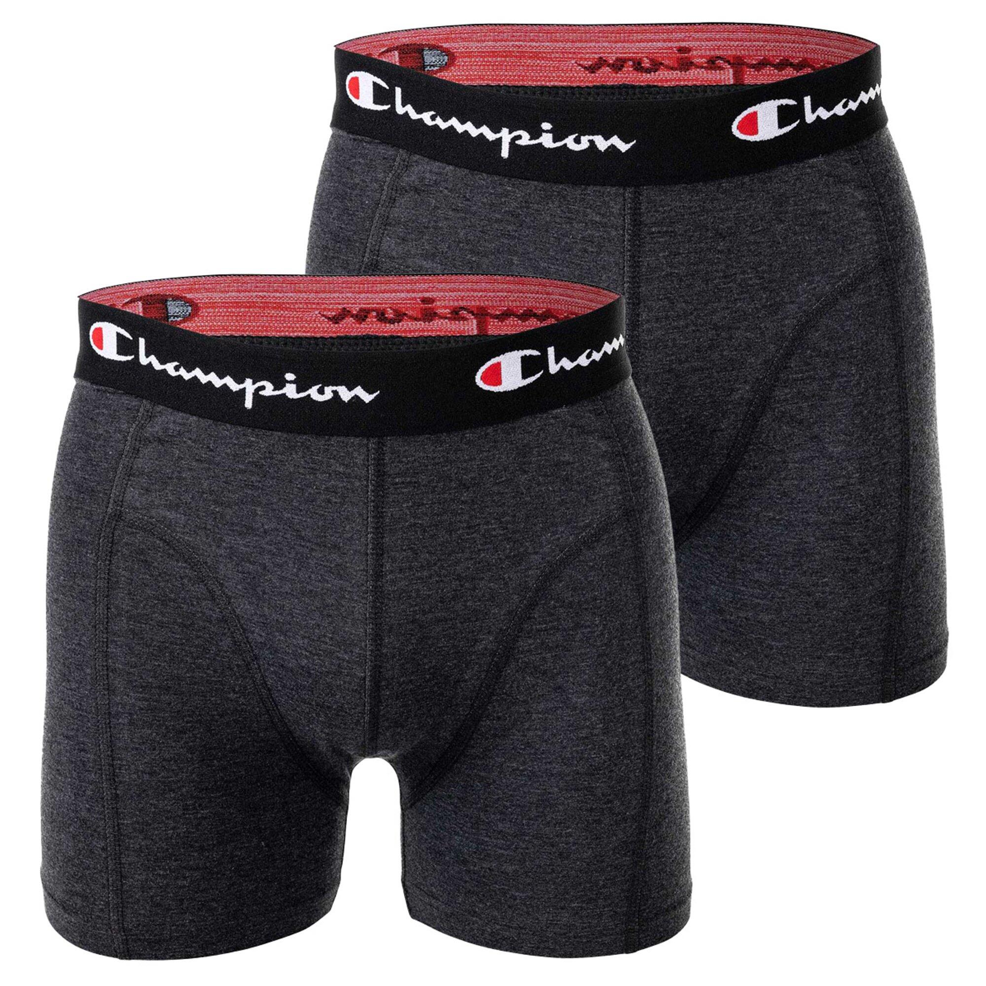 CHAMPION Boxershort Herren 2er Pack Stretch
