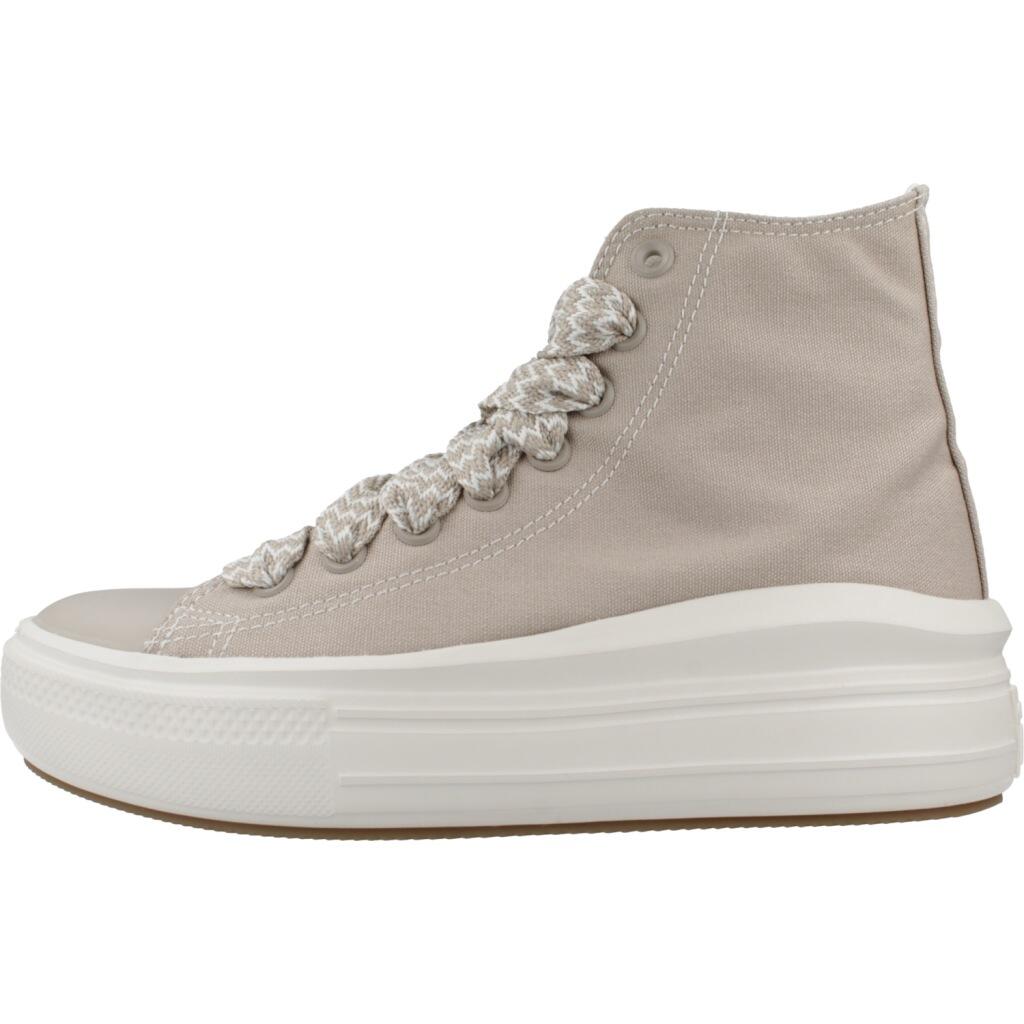 Baskets Converse Modèle Chuck Taylor All Star Move Hi Couleur Brun Clair 2/5