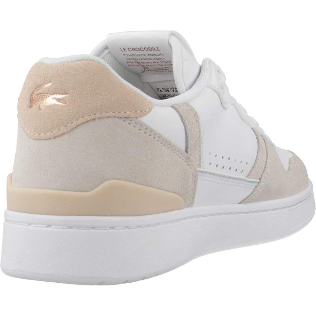 Zapatillas mujer Lacoste Zapatillas Mujer Lacoste T-clip Set Blanco Blanco 3/5