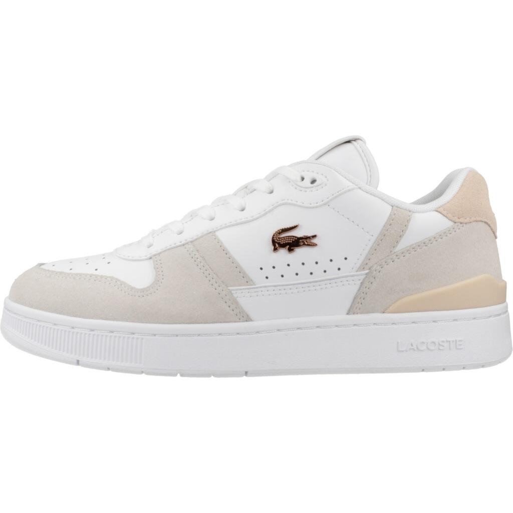 Zapatillas mujer Lacoste Zapatillas Mujer Lacoste T-clip Set Blanco Blanco 2/5