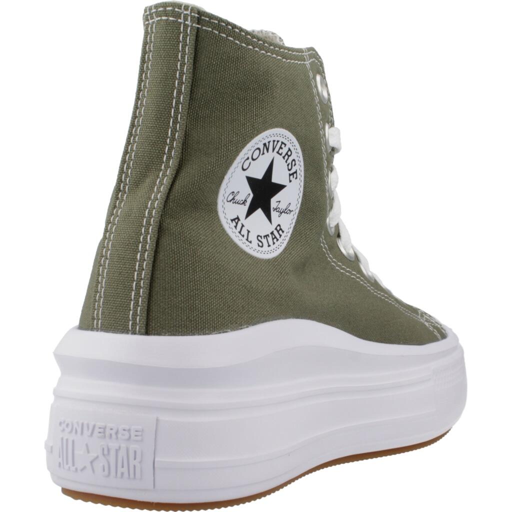 Ténis Converse Modelo Chuck Taylor All Star Move Hi Cor Verde 4/5