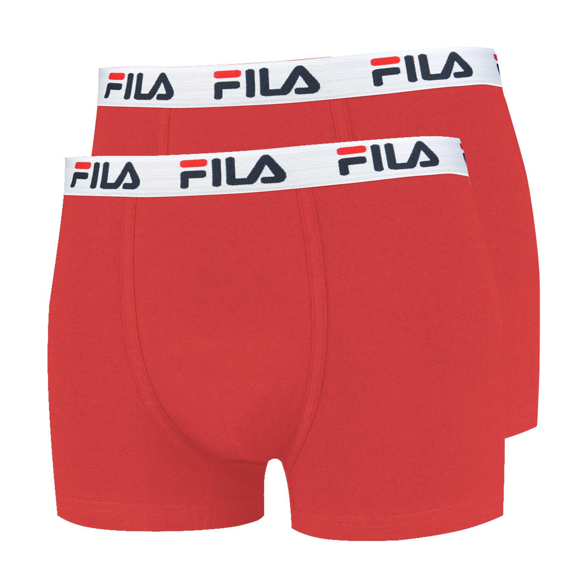 FILA Boxershort Herren 2er Pack Stretch