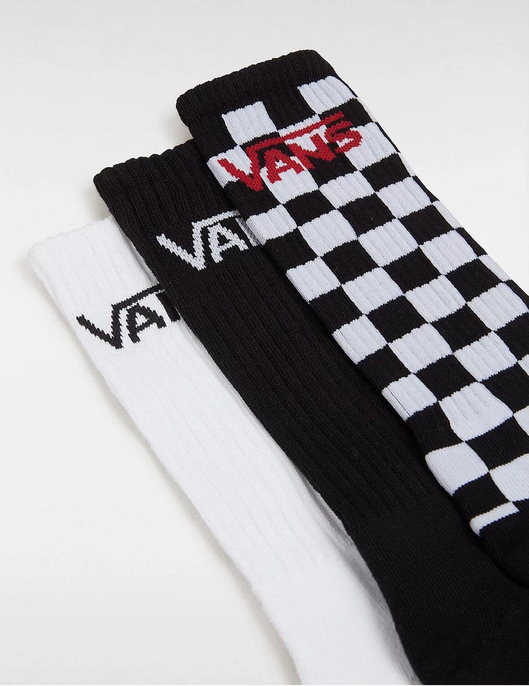 Calcetines Vans Classic crew Negro 2/5