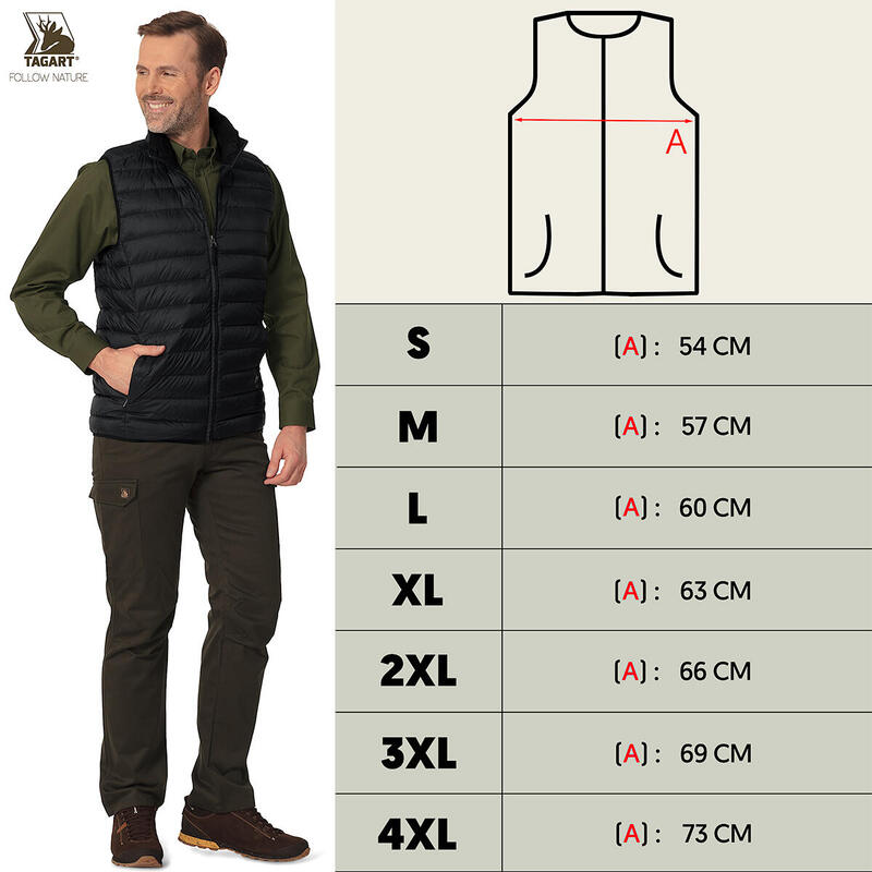 Gilet de chasse Wing 4 en duvet pour homme