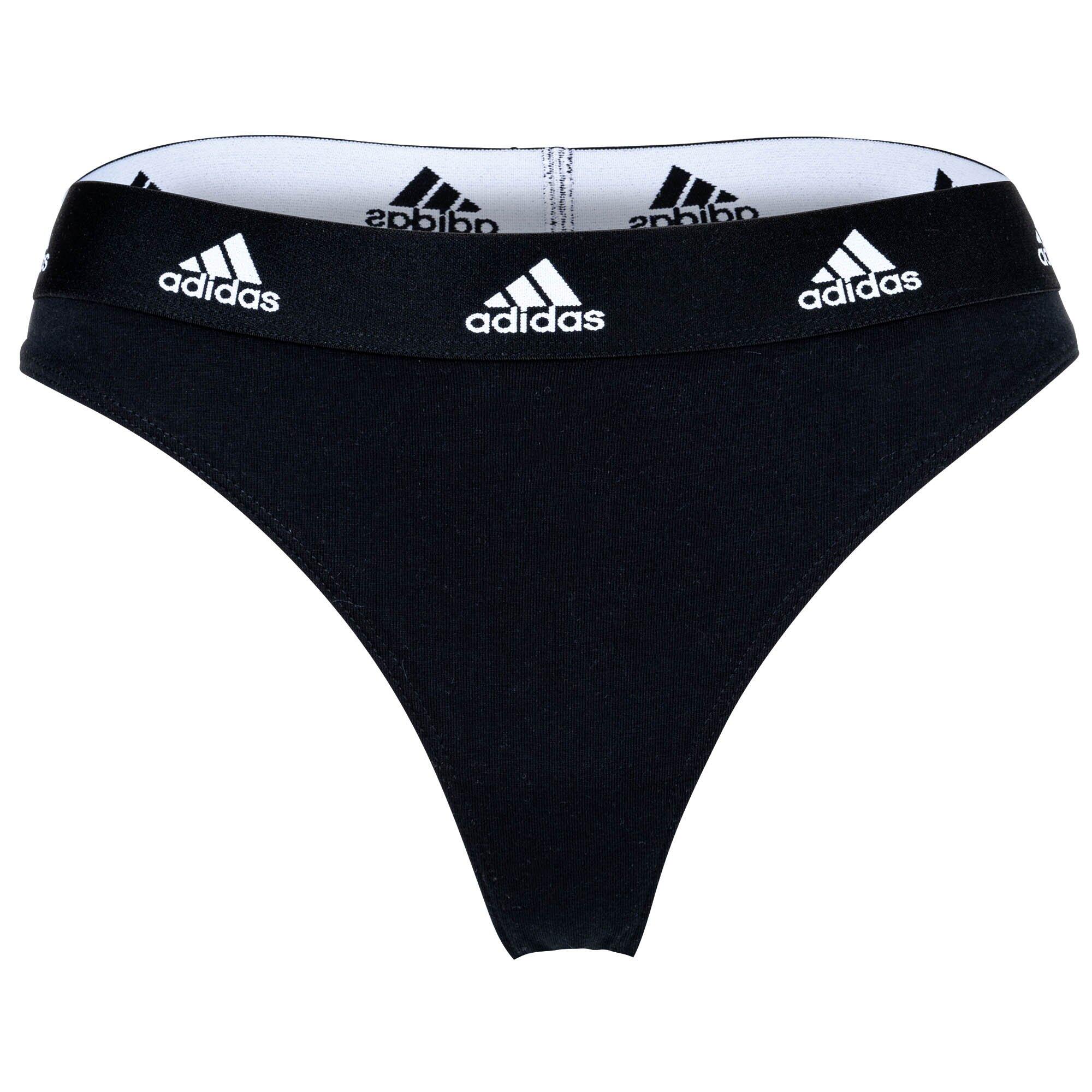 Adidas Sportswear Thong Damen Slip String Unterwäsche 3er Pack 6/7