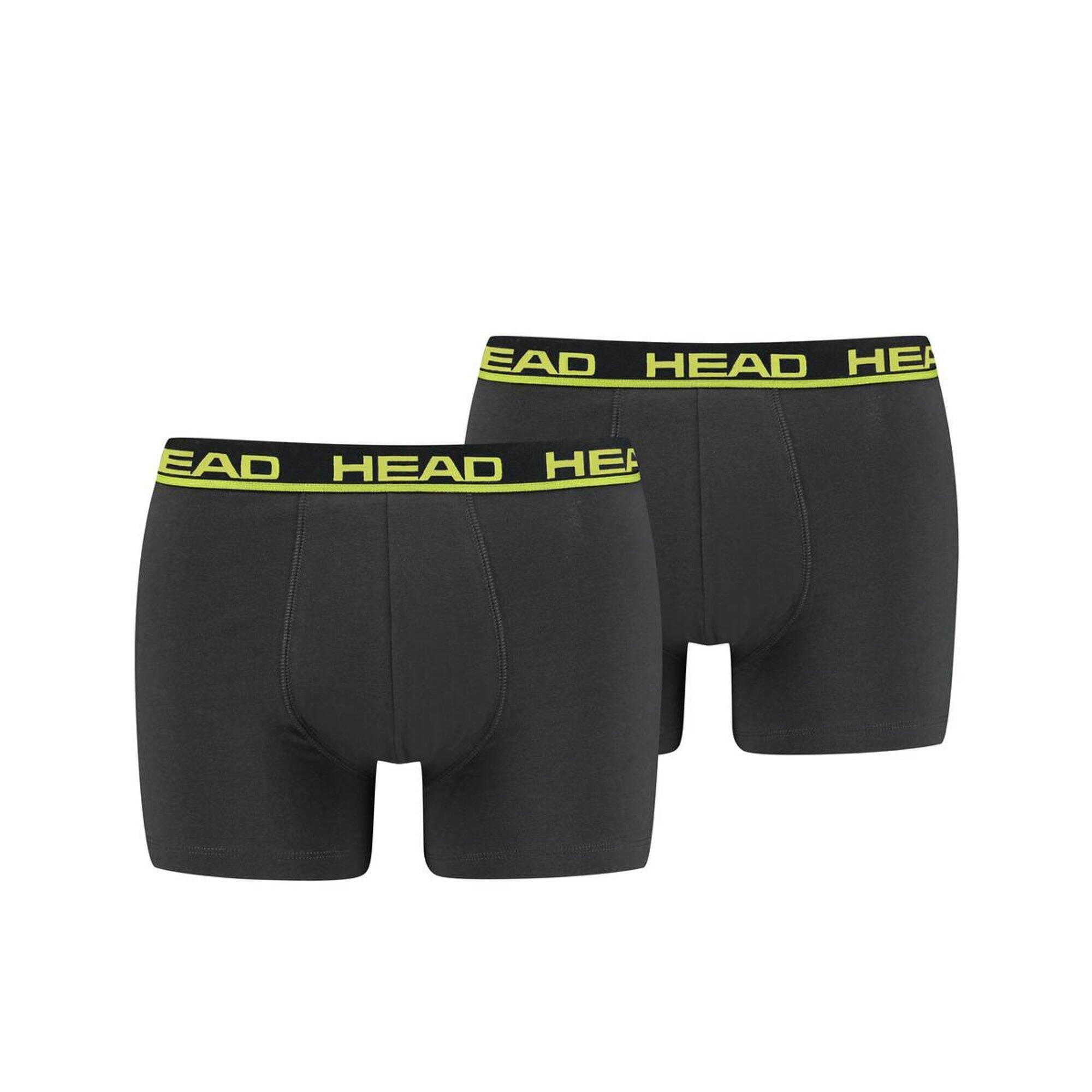 HEAD Boxershort Herren 2er Pack Stretch-Basic Boxer 2P