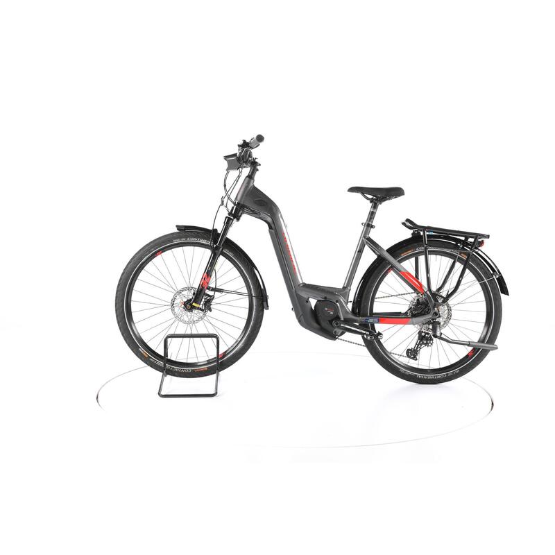 Refurbished - Haibike Trekking 9 E-Bike Lage instap 2021 - Zeer goed