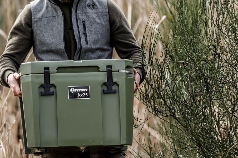 Glacière (Cool Box) Petromax 50 Litres Couleur Olive - Modèle KX50-OLIV, Neuve En Boîte, Parfaite Pour Camping