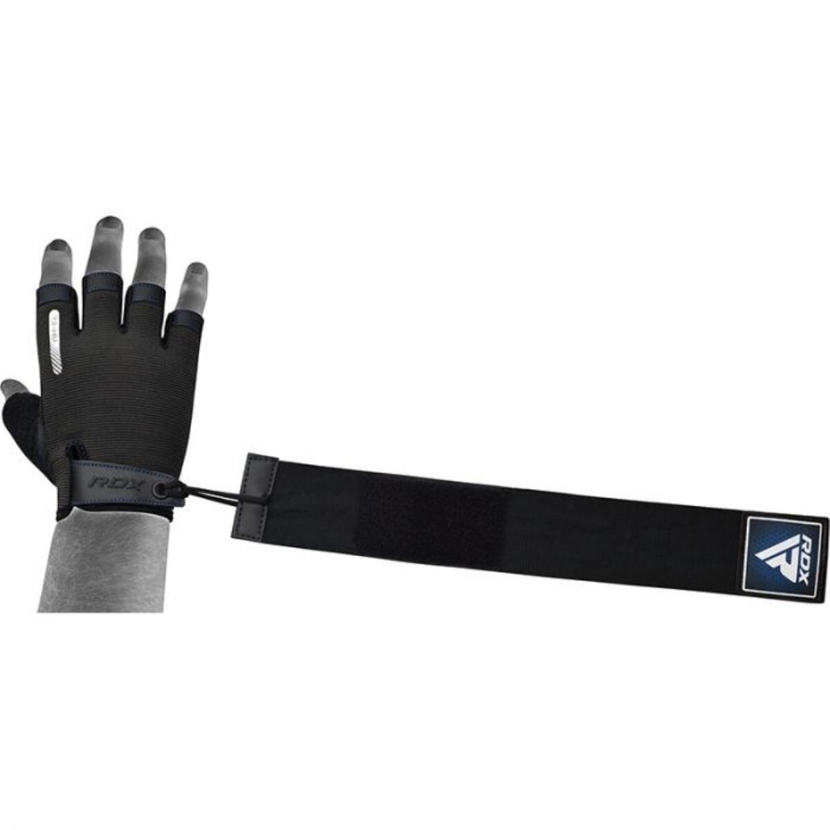 RDX T2 Weightlifting Half Finger Gym Gloves 4/7
