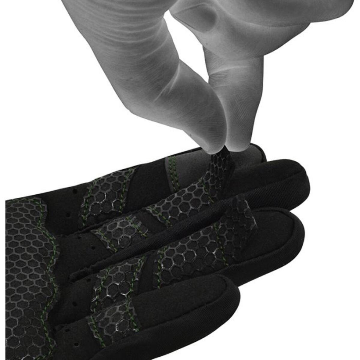 Trainingshandschoenen W1 - extra grip Groen - Groen - S 7/7