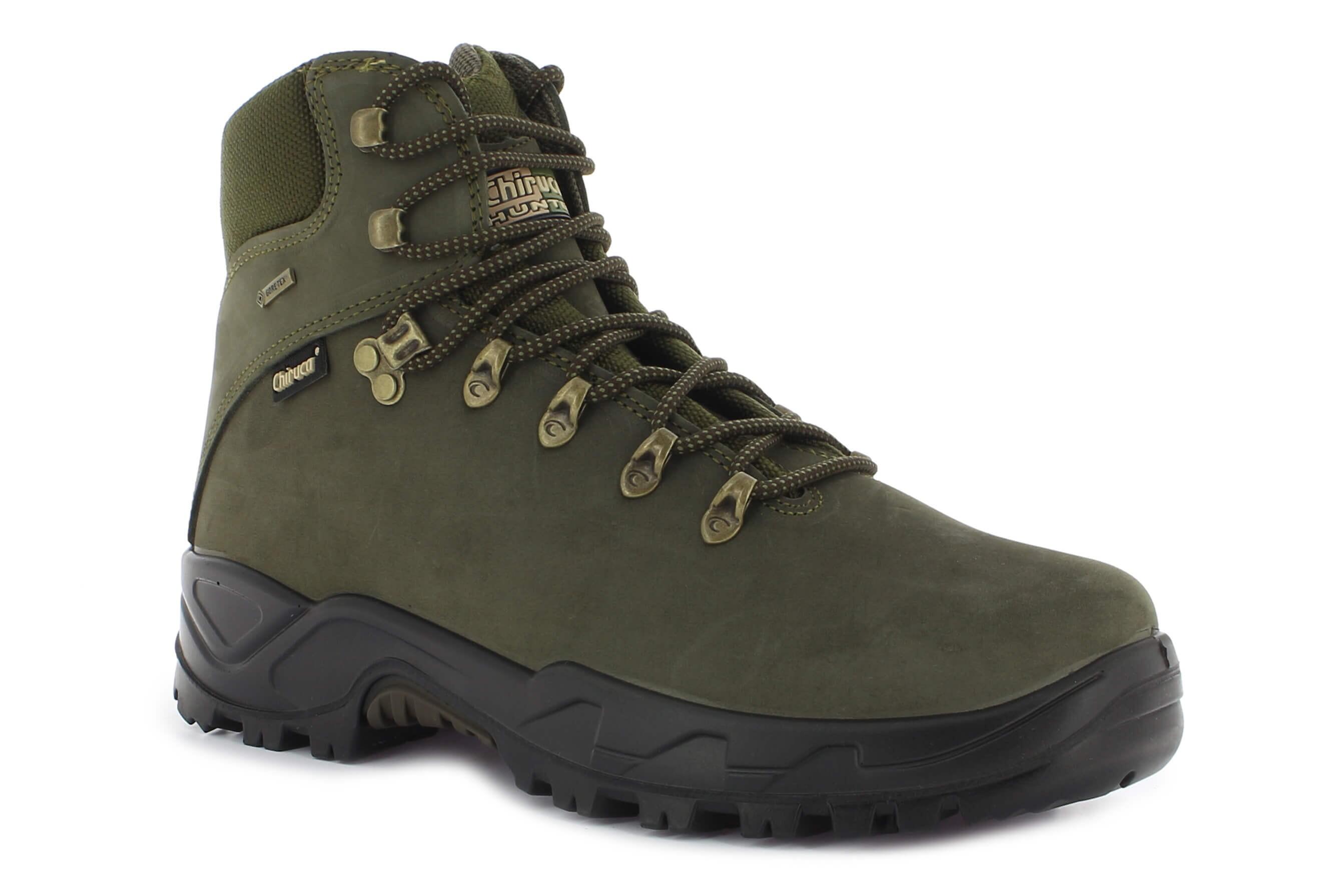 Botas de Caza y Trekking Impermeables Unisex Chiruca Teckel 01 Gore-Tex 3/4