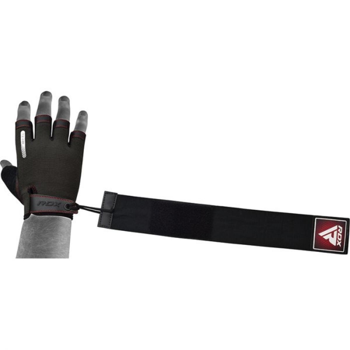 RDX T2 Weightlifting Half Finger Gym Gloves 6/7