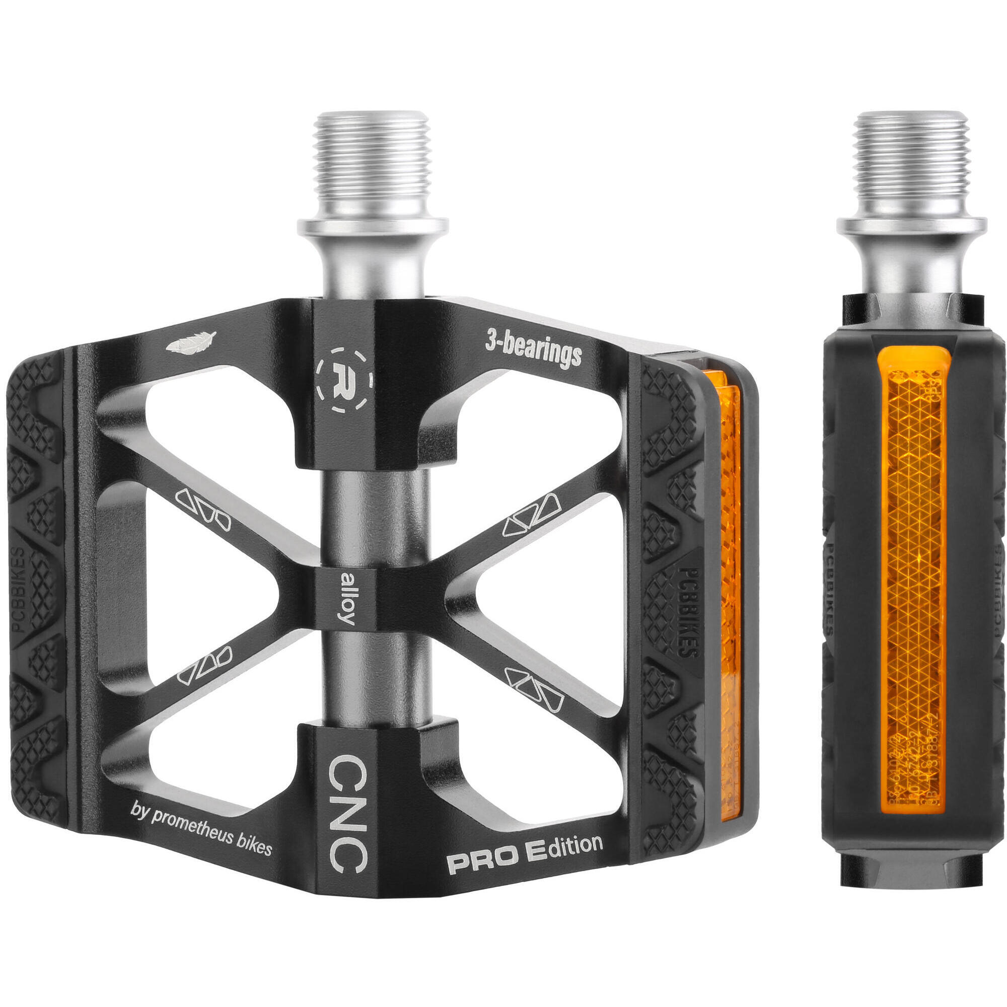 Prometheus Bicycles - Pédales Pour Enfants 18 20 24 26 Pouces Premium Vélo 280g - Cnc Aluminium - Pédale - Gris - Taille Unique - Decathlon