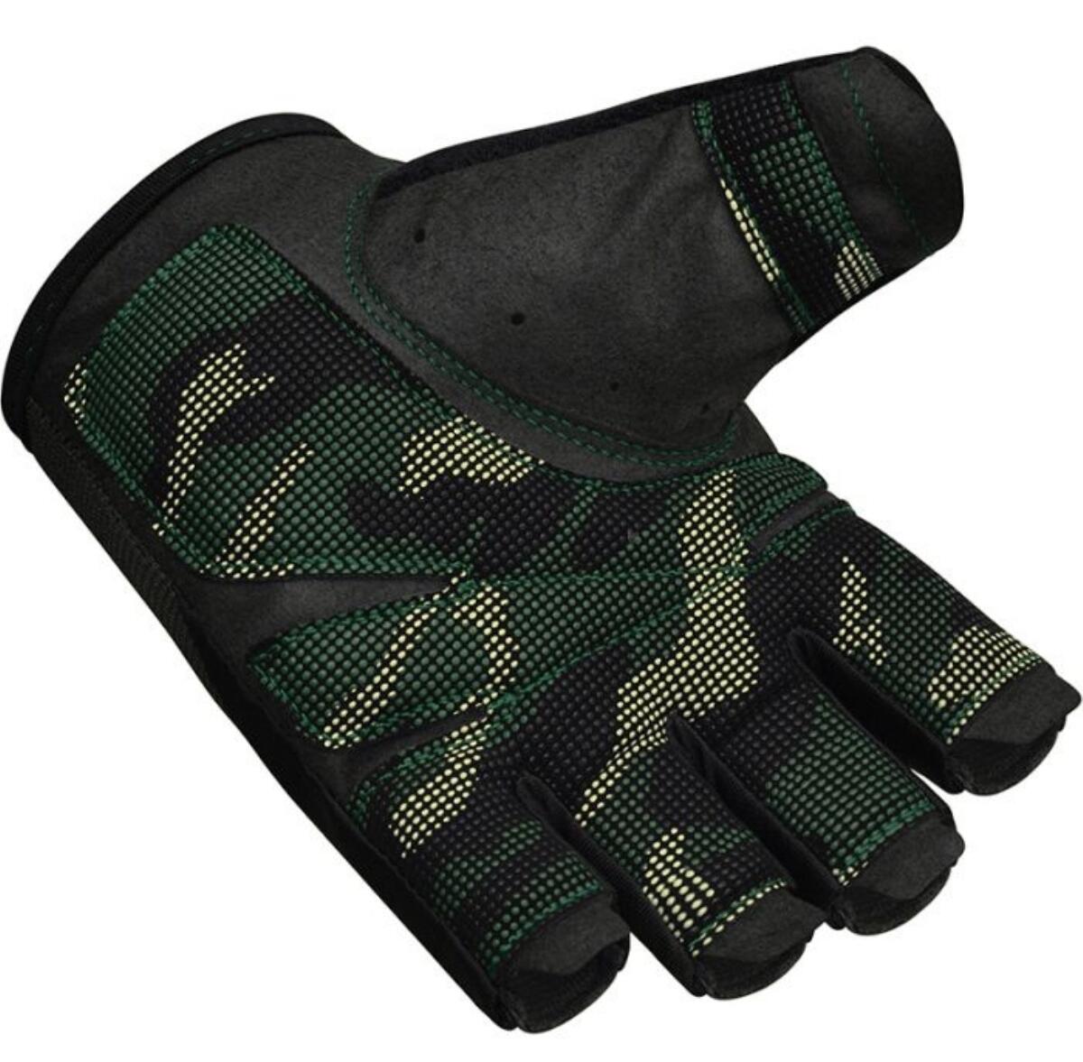 RDX T2 Weightlifting Half Finger Gym Gloves 4/7