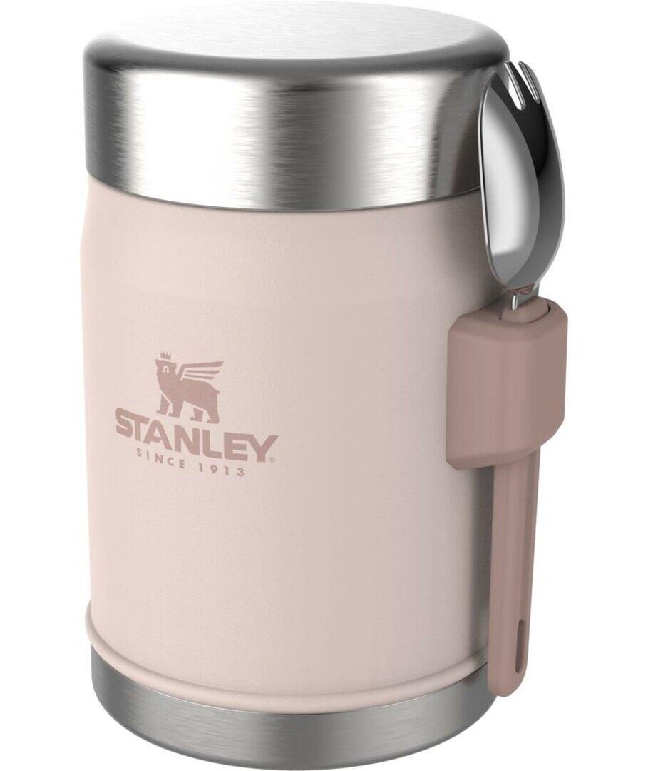 Stanley Le légendaire bocal + fourchette .4L - Quartz Rose 2/7